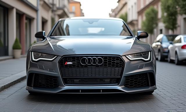 Before tuning Audi RS7