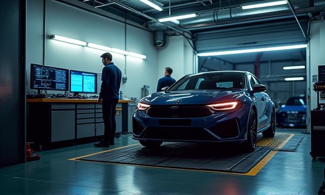 In-house AWD Dyno tuning session